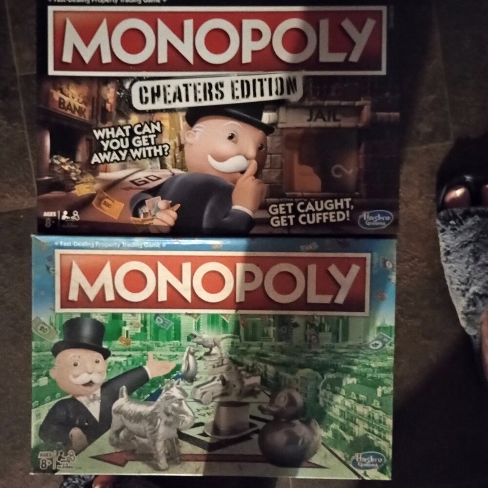 monoploy new and old edtion